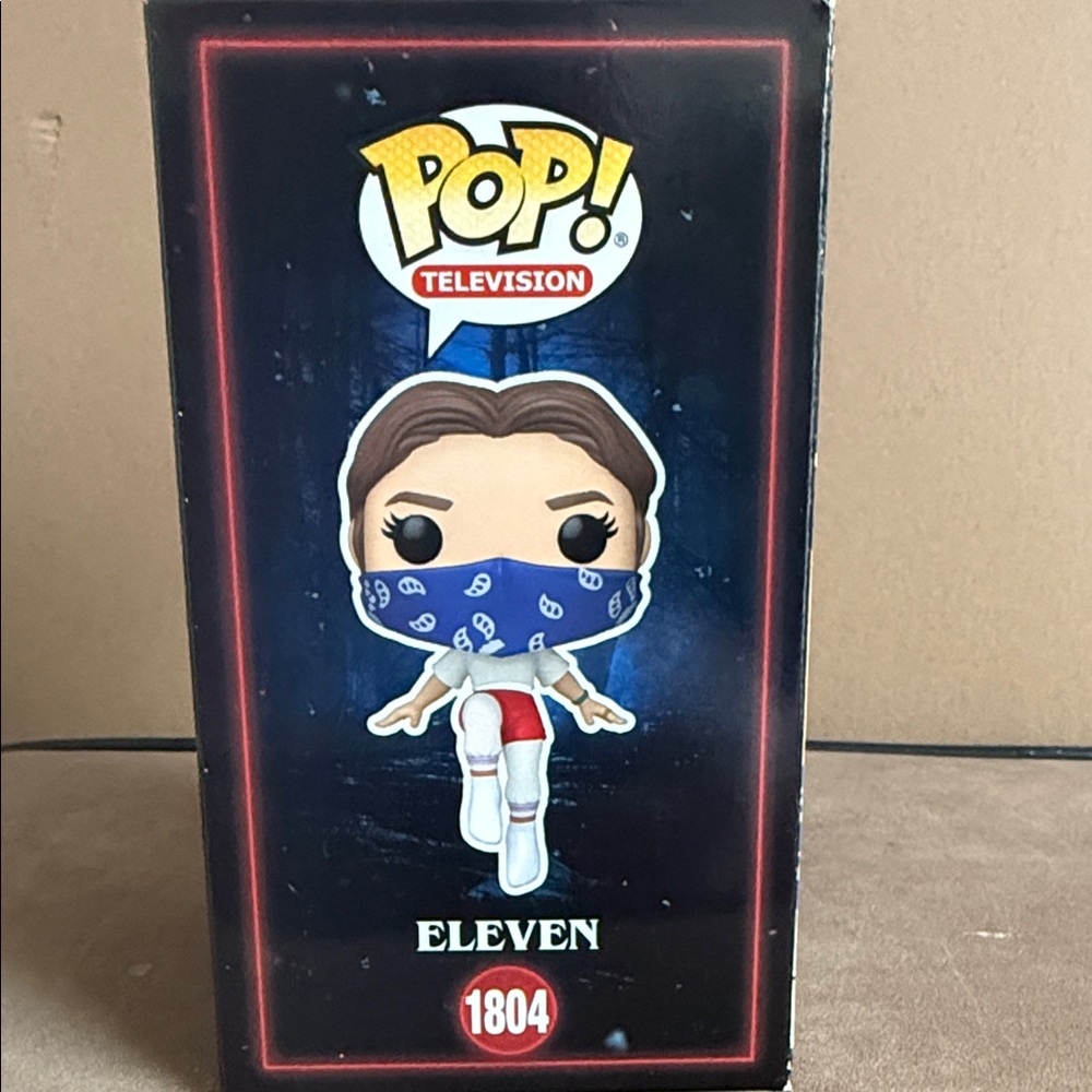 Funko Eleven Vinyl Figure with Blue Bandana and Red Accents - Picture 4 of 5